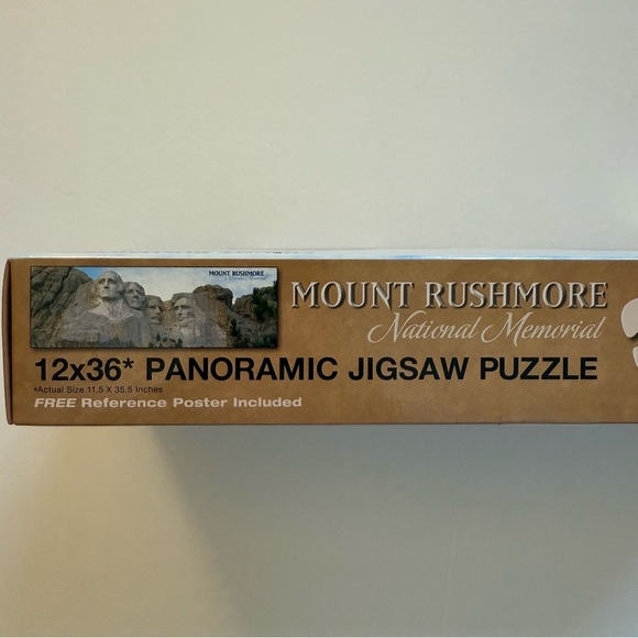 Mount Rushmore National Monument panoramic  Puzzle 500 piece new sealed in box - Picture 4 of 7